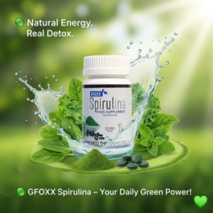 GFOXX Spirulina + Probiotics (100 Tablets)