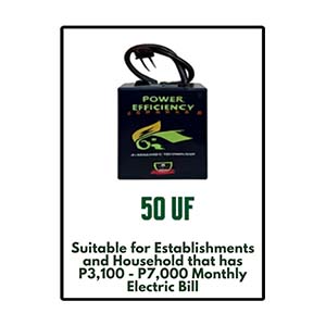 50µF Power Efficiency Enhancer